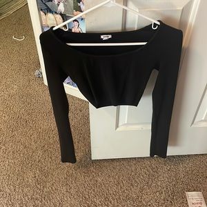S Cropped Long Sleeve
